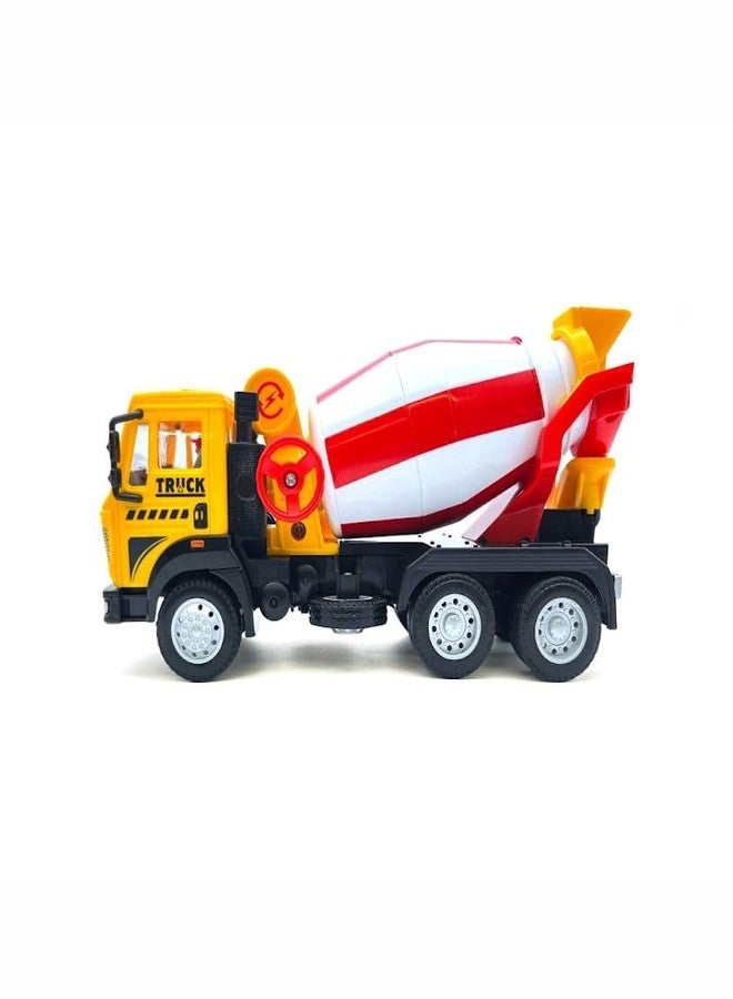 Centy Magna Concrete Mixer Pull Back Construction Toy Truck for 3Y+ Assorted Colours - Image 3